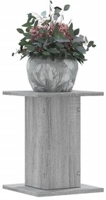 vidaXL Suportes p/ plantas 2 pcs 30x30x40 cm derivados de madeira