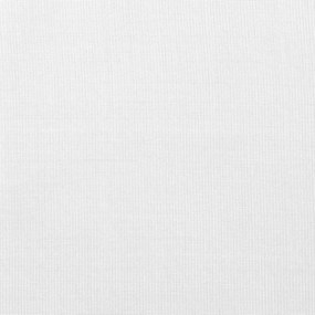 Cortinas de voile com bolsos para varão 2 pcs branco