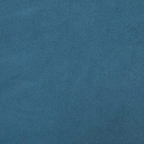 Cadeiras de jantar 2 pcs veludo azul