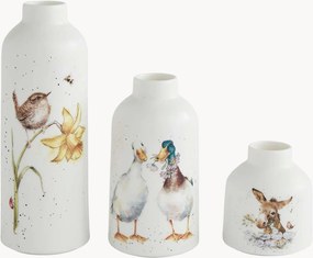 Jarras em porcelana Fine Bone China Wrendale, conjunto de 3