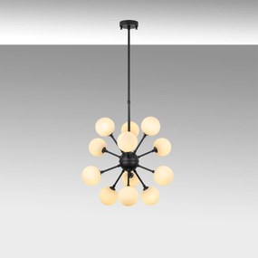 Candeeiro Suspenso Cavud – Preto – 52 x 52 x 53 cm
