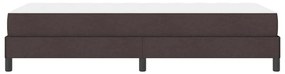 Cama Box Outros Castanho escuro 90 x 190 cm tecido