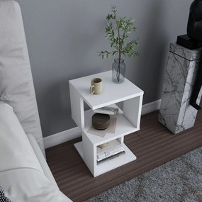 Mesa de Cabeceira Carter – Branco – 29,6x29,6x49,4 cm