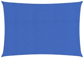 Para-sol estilo vela 160 g/m² 2x4,5 m PEAD azul