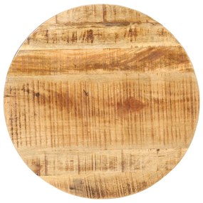 Mesa de centro Ø68x43 cm madeira de mangueira áspera