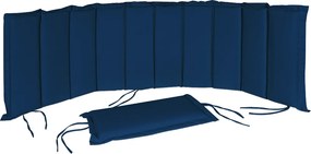 Almofada para espreguiçadeira (NÃO INCLUÍDA) 183 x 56 x 7 cm Azul