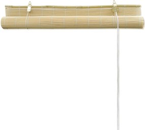 Estore de enrolar 80 x 160 cm bambu natural