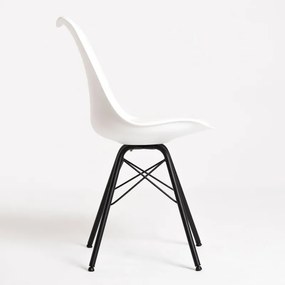 Cadeira Tilsen Metalizada - Branco