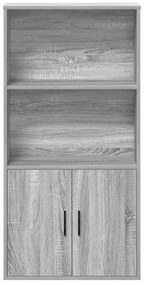 Estante 60x24x120 cm derivados de madeira cinzento sonoma
