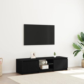 vidaXL Gabinete para TV Preto 140 x 40 x 35.5 cm Madeira processada