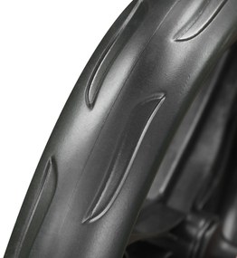 HOMCOM Bicicleta sem Pedais para Crianças de 2 a 5 anos Bicicleta de Equilibrio Infantil com Assento e Guidão Ajustáveis Rodas de Borracha 86x41x49-56cm Preto