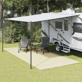 vidaXL Tenda tapete 5x2,5 m creme