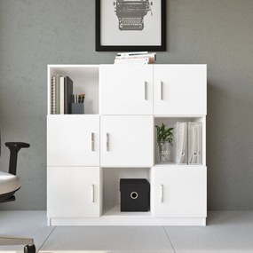Armário Multiuso VO7 – Branco – 119,9 cm x 121,8 cm x 37,6 cm