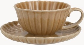Chávenas com pires Lotus, conjunto de 6