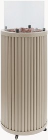 Lareira a gás portátil para exterior Cosipillar Curved
