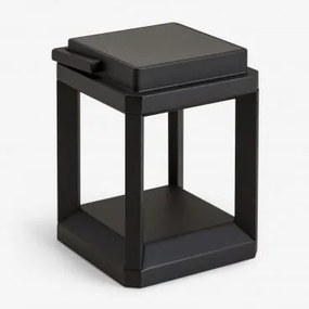 Lâmpada De Mesa Solar Led Sem Fios Para Exterior Nualla Preto & ↑25 Cm - Sklum