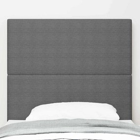 Luz de Cabeceira LED Cinza 90 cm Tecido de Corduroy