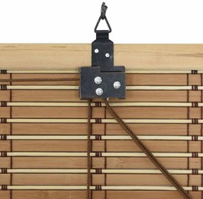 Persianas e Sombras para Janela Marrom Claro 150 x 220 cm Bambu