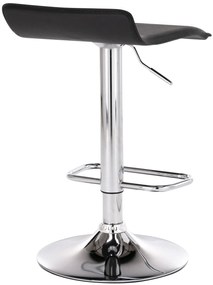 Conjunto de 2 bancos de bar Dyn 38 x 65-85 x 41 cm Preto