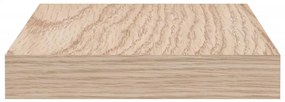 Prateleiras flutuantes 2 pcs 50x23,5x4 cm derivados de madeira