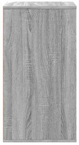 Cómoda com 4 Gavetas - 60x41x76 cm - derivados de madeira - cinzento s