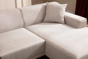 Sofá de Canto Petra – Branco – 145 x 250 cm