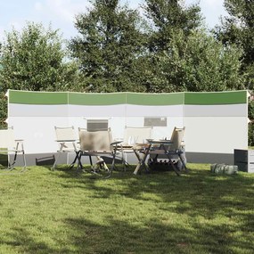 Corta-vento de campismo 510x153 cm impermeável verde