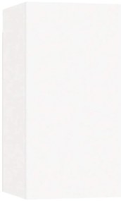 Móveis de TV 2 pcs 30,5x30x60 cm derivados de madeira branco