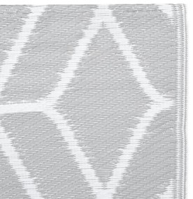 Tapete de exterior 80x150 cm ARAKIL PP cinzento