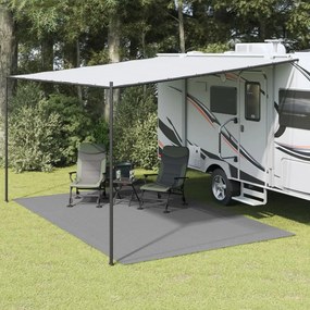 vidaXL Tenda tapete 5x3 m cinzento-claro