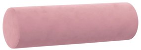 4 pcs conjunto de sofás com almofadas veludo rosa