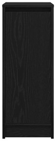 Sapateira 29,5x34x76 cm derivados de madeira carvalho preto