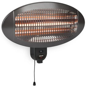 Tristar Aquecedor de parede para pátio KA-5286 2000 W quartz preto