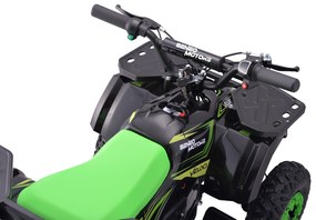 Moto 4 elétrica para crianças ATV Veloci 800W Verde