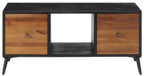 Mesa de centro 90x50x41 cm teca recuperada maciça