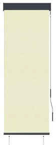 Estore de rolo para exterior 60x250 cm creme