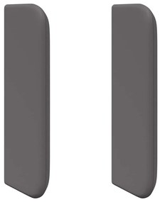 Orelhas da Cabeceira 2 pcs Cinzeto 40 x 16 x 5 cm