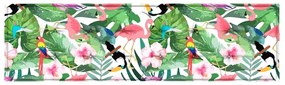 Almofada de Jardim Multicolorida 180x50x4 cm Tecido Oxford