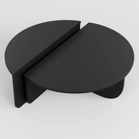 Mesa de Centro "Podium" – Preto - 90x60x30 cm – Design Moderno