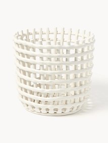 Cesto em cerâmica artesanal Nalan, Alt 32 cm