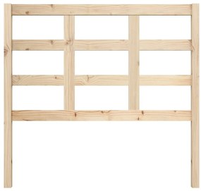 Cabeceira de cama 105,5x4x100 cm pinho maciço