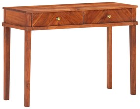 vidaXL Móvel consola 110x40x76 cm madeira de acácia maciça