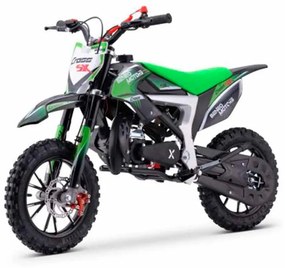 Mota cross Gasolina 50 cc para crianças Motors CROSS SX Verde