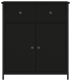 Aparador 70x30x80 cm derivados de madeira preto