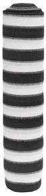 vidaXL Rede de privacidade PEAD 150 g/m² 1,5x50 m antracite e branco