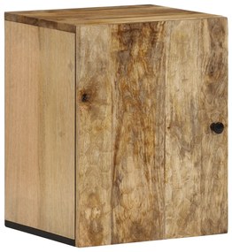 vidaXL Armário de parede p/ casa de banho 38x33x48 cm mangueira maciça