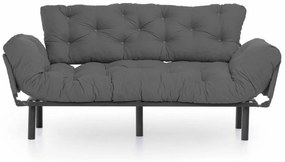 Conjunto de Mesas de Encaixe Stil Metal Ferforje – Branco e Preto – Me