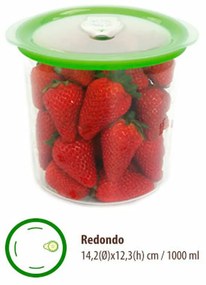 Lancheira Tm Electron Redondo 1 L