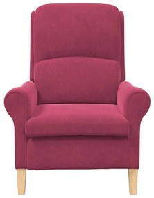 Poltrona Vinho vermelho tinto Standard
