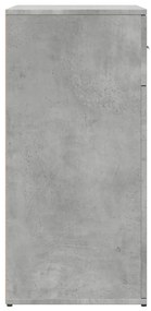 Aparadores 2 pcs 79x38x80 cm derivados madeira cinzento cimento